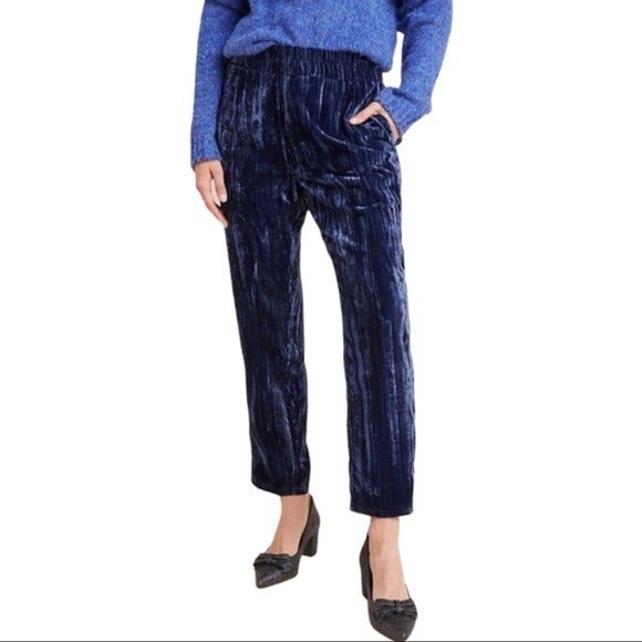 Anthropologie | Ett:Twa Velvet Cropped Pants - Picture 4 of 4